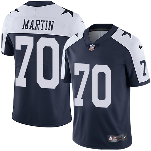2019 men Dallas Cowboys #70 Martin blue Nike Vapor Untouchable Limited NFL Jersey->dallas cowboys->NFL Jersey